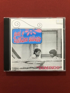 CD - Gal e Caetano Veloso - Domingo - Nacional - Seminovo