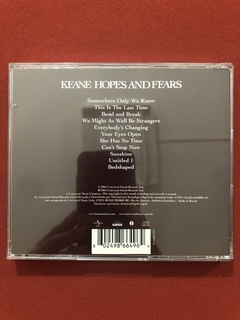 CD - Keane - Hopes And Fears - 2004 - Nacional - Seminovo - comprar online