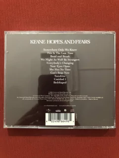 CD - Keane - Hopes And Fears - 2004 - Nacional - Seminovo - comprar online