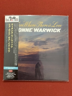 CD - Dionne Warwick - Here Where There Is Love - Japonês OBI