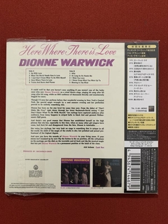 CD - Dionne Warwick - Here Where There Is Love - Japonês OBI - comprar online