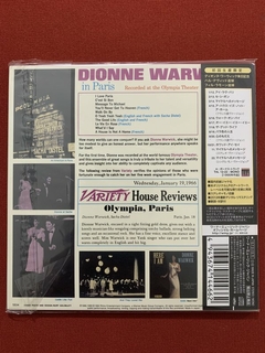 CD - Dionne Warwick - Dionne Warwick In Paris - Japonês OBI - comprar online