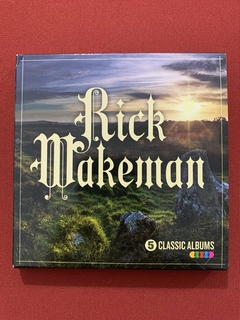 CD - Box Rick Wakeman - 5 Classic Albums - 5 CDs - Seminovo