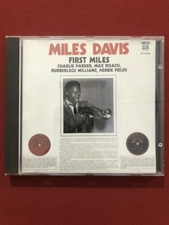 CD - Miles Davis - First Miles - Importado - Seminovo