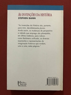 Livro - As Invenções Da História - Stephen Bann - Editora Unesp - comprar online