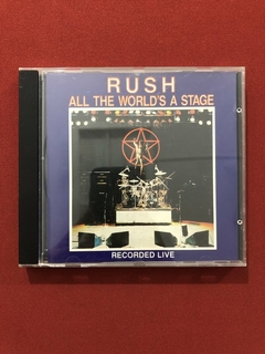 CD - Rush - All The World's A Stage - 1976 - Nacional