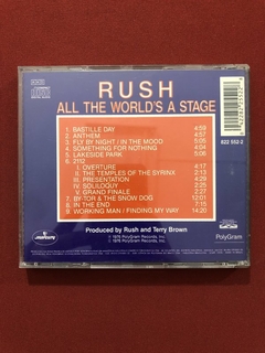 CD - Rush - All The World's A Stage - 1976 - Nacional - comprar online