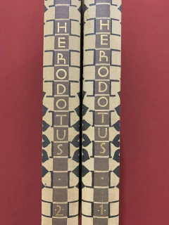 Livro - The Histories Of Herodotus - 2 Volumes - The Heritage Press - Capa Dura
