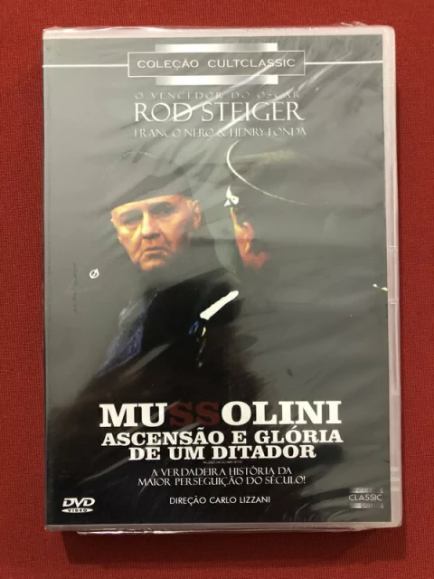 DVD - Mussolini - Ascensão E Glória - Philip Leacock - Novo