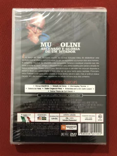 DVD - Mussolini - Ascensão E Glória - Philip Leacock - Novo - comprar online