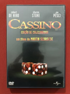 DVD Duplo - Cassino - Robert De Niro - Seminovo