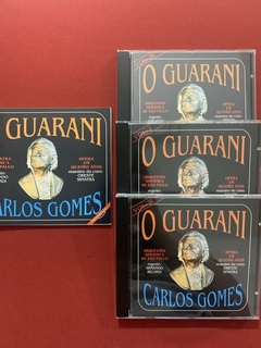 CD - Box O Guarani - Carlos Gomes - 3 Discos - Seminovo na internet