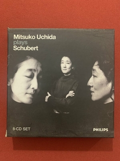 CD - Box Mitsuko Uchida Plays Schubert - 8 CDs - Importado