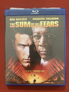 Blu-ray - The Sum Of All Fears - Ben Affleck - Seminovo