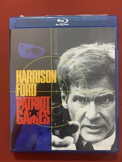 Blu-ray - Patriot Games - Harrison Ford - Importado - Semin.