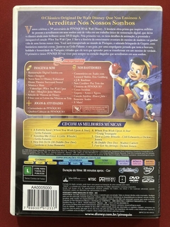 DVD Duplo + CD - Pinóquio - Walt Disney - Seminovo - comprar online