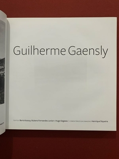 Livro - Guilherme Gaensly - Boris Kossoy - Ed. Cosacnaify - Seminovo - loja online