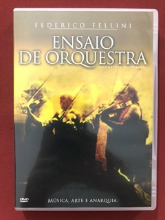 DVD - Ensaio De Orquestra - Federico Fellini - Seminovo