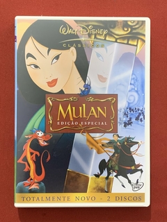 DVD Duplo - Mulan: Edição Especial - Direção: Barry Cook