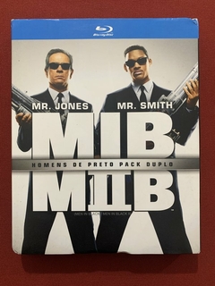 Blu-ray Duplo - MIB I E II - Homens De Preto - Seminovo