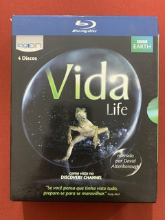 Blu-ray - Box Vida (Life) - 4 Discos - Seminovo