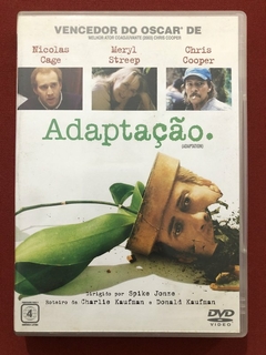 DVD - Adaptação - Nicolas Cage & Meryl Streep - Seminovo