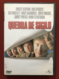 DVD - Quebra De Sigilo - Robert Redford - Seminovo