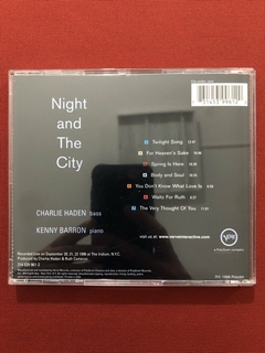 CD - Charlie Haden And Kenny Barron - Night And The City - comprar online