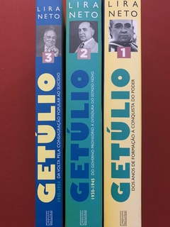 Livro - Getúlio - 3 Volumes - Lira Neto - Editora Companhia das Letras