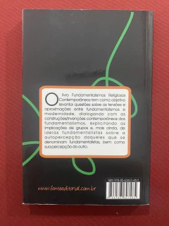 Livro - Fundamentalismos Religiosos E Contemporâneos - Sandra Duarte De Souza - Seminovo - comprar online