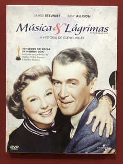 DVD - Músicas & Lágrimas - James Stewart - Glenn - Seminovo