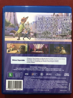 Blu-ray - Zootopia - Essa Cidade É O Bicho - Disney - comprar online