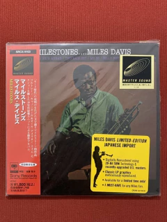CD - Miles Davis - Milestones - Importado Japonês - Seminovo
