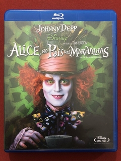 Blu-ray - Alice No País Das Maravilhas - Johnny Depp - Semin