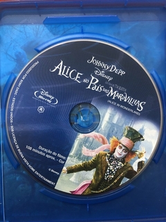 Blu-ray - Alice No País Das Maravilhas - Johnny Depp - Semin na internet