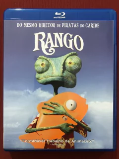 Blu-ray - Rango - Direção: Gore Verbinski - Seminovo