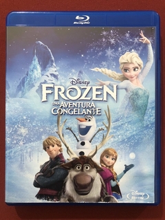 Blu-ray - Frozen - Uma Aventura Congelante - Seminovo