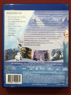 Blu-ray - Frozen - Uma Aventura Congelante - Seminovo - comprar online