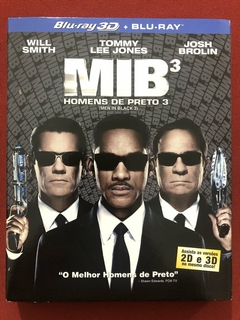 Blu-ray Duplo - Homens De Preto 3 - Will Smith - Seminovo