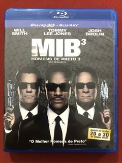 Blu-ray Duplo - Homens De Preto 3 - Will Smith - Seminovo na internet