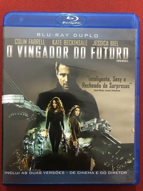Blu-ray Duplo - O Vingador Do Futuro - Colin Farrell - Semin