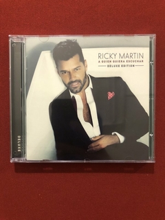 CD - Ricky Martin - A Quien Quiera Escuchar - Nacio. - Semin