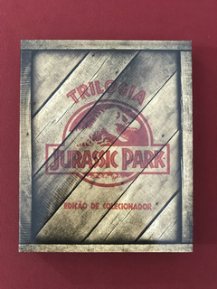 Blu-ray - Trilogia Jurassic Park - 3 Discos - Seminovo na internet