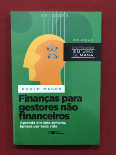 Livro - Finanças Para Gestores Não Financeiros - Seminovo