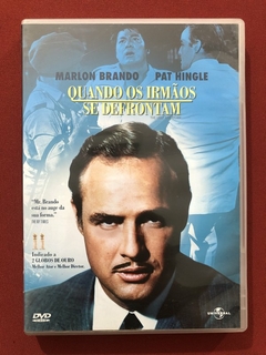 DVD - Quando Os Irmãos Se Defrontam - Marlon Brando - Semin.