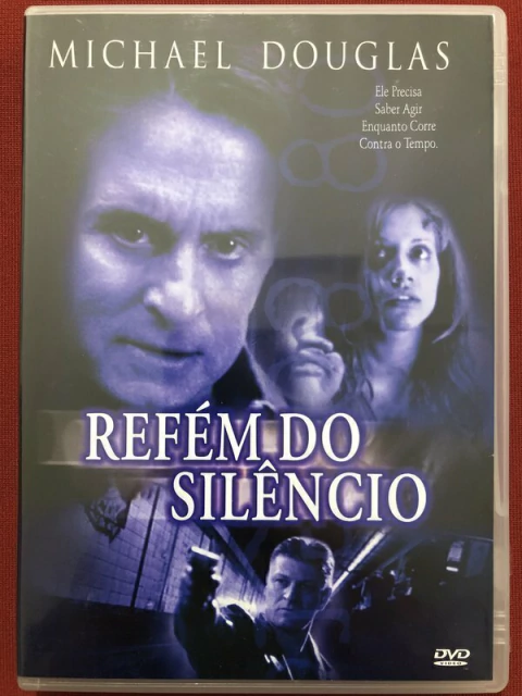 DVD - Refém Do Silêncio - Michael Douglas - Seminovo