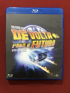 Blu-ray Triplo - De Volta Para O Futuro - Trilogia- Seminovo