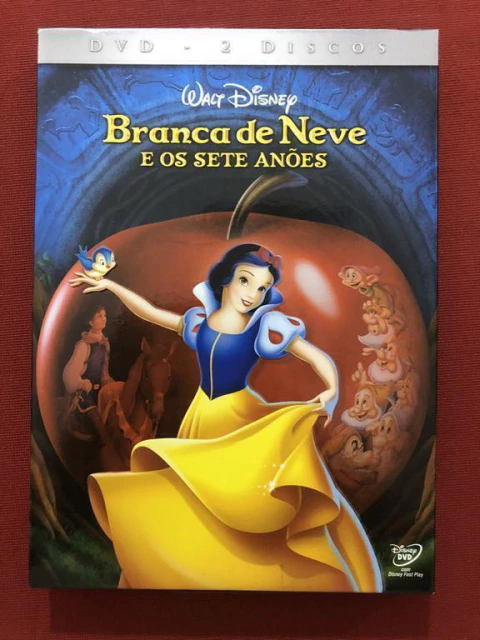 DVD Duplo - Branca De Neve E Os Sete Anões - Walt Disney