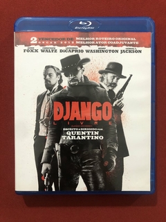 Blu-ray - Django Livre - Leonardo DiCaprio - Seminovo