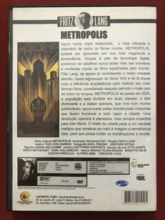 DVD - Metropolis - Edição Especial Restaurada - Fritz Lang - comprar online